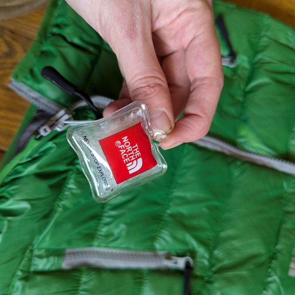The North Face Summit Series Green Hooded Puffer Vest 110 (4-5 Approximately) - Picture 6 of 8